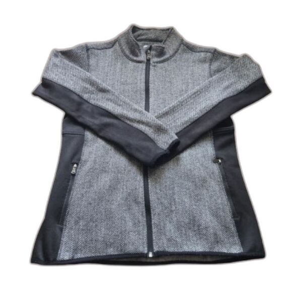 Marc New York Women’s Medium Full Zip Fleece Jacket Gray - Picture 1 of 12